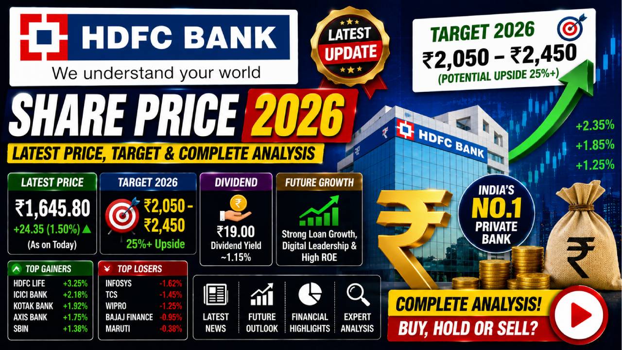 HDFC Bank Share Price 2026