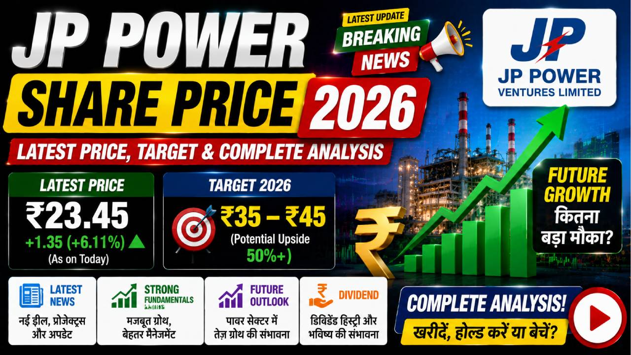 JP Power Share Price 2026