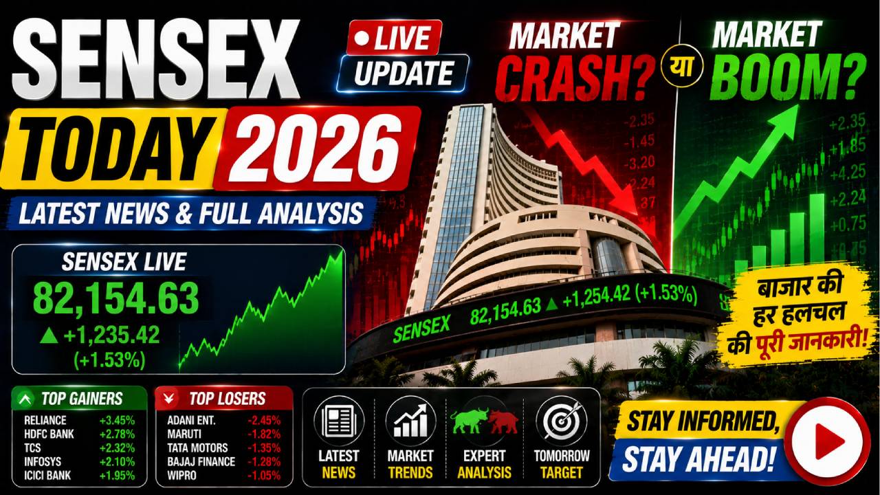 Sensex Today 2026