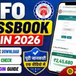 EPFO Passbook Login 2026